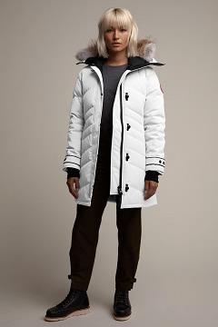 Chamarras Canada Goose Mujer Outlet - Lorette Abrigos Blancos UX7836509